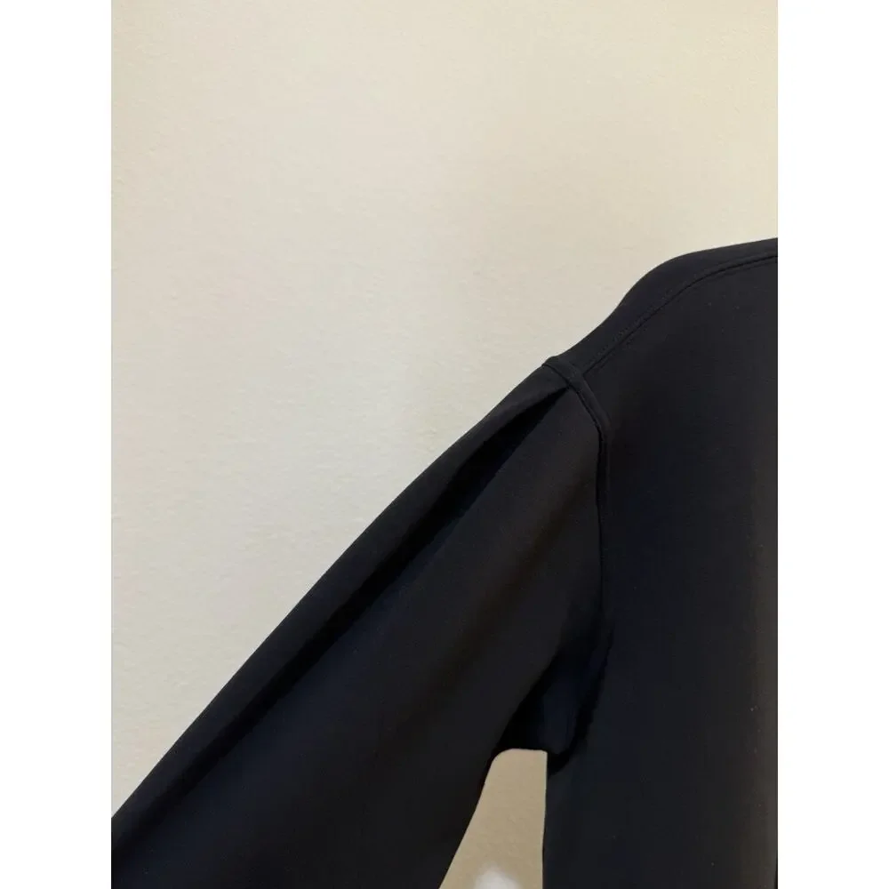 SPANX AirEssentials Black Crew Neck Dress - Size L 50453R